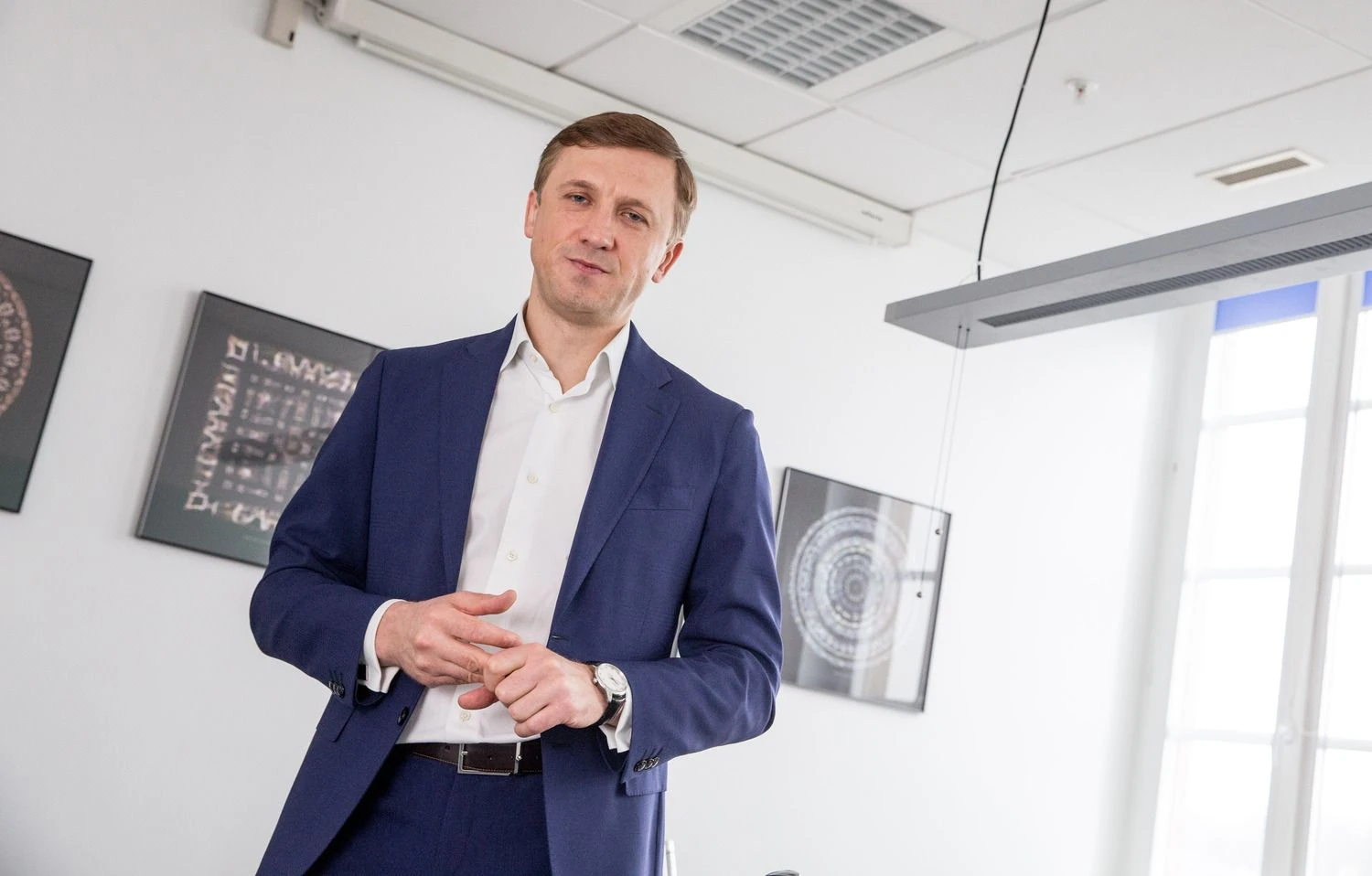 Laimonas Skibarka, teisės firmos „Sorainen“ vadovaujantis partneris. Juditos Grigelytės (VŽ) nuotr.
