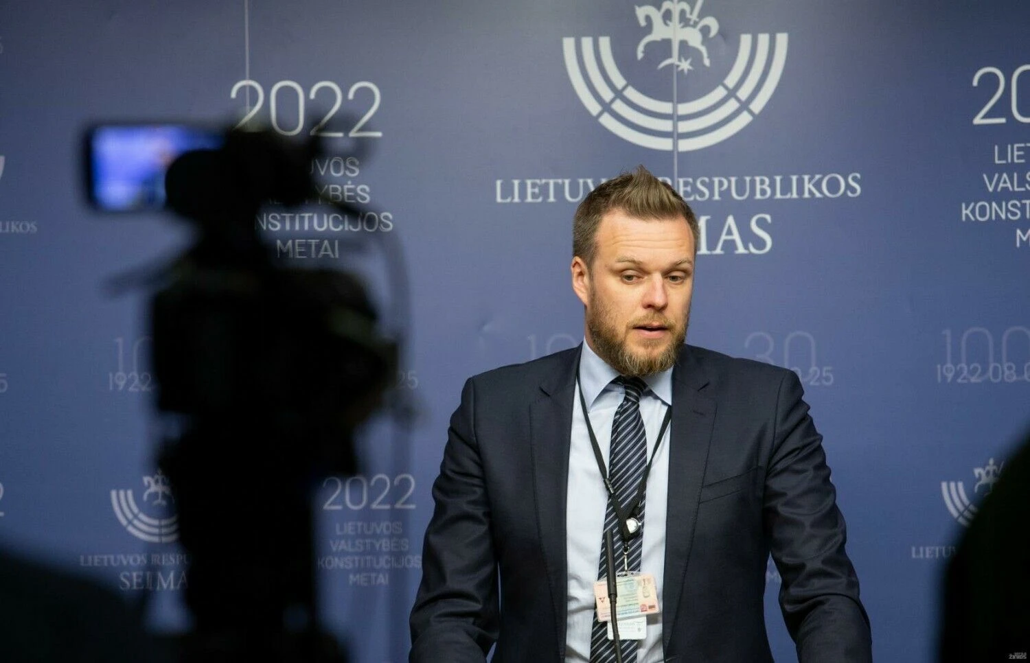 Gabrielius Landsbergis, užsienio reikalų ministras. Juditos Grigelytės (VŽ) nuotr.