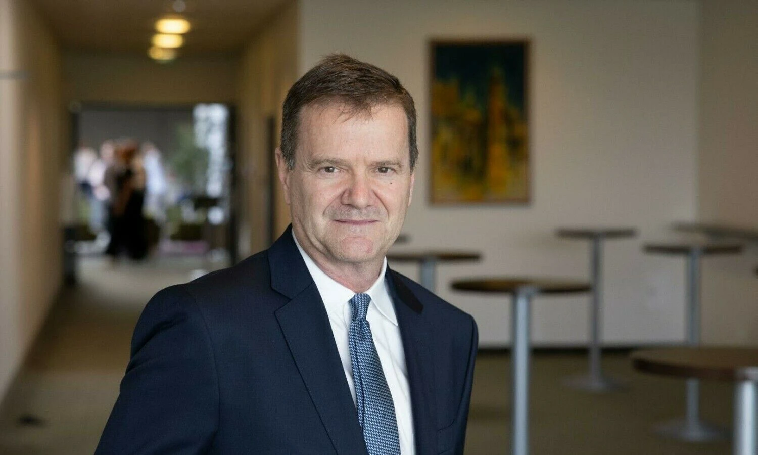 Markas Brownas, „Brookfield's Real Estate Group“ vadovaujantis partneris. Juditos Grigelytės (VŽ) nuotr.