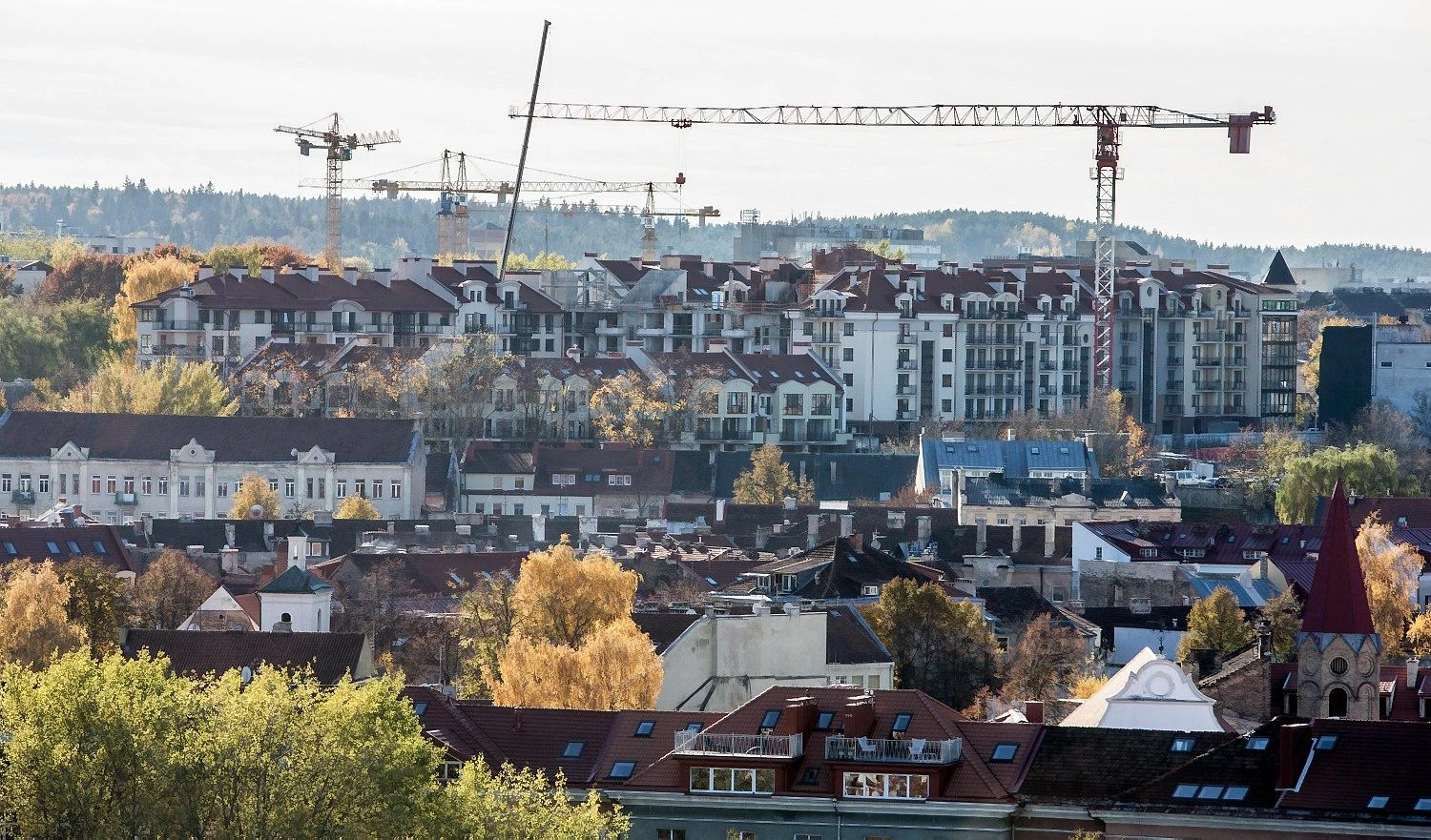 Gyvenamųjų namų kvartalas "Šaltinių namai".  Juditos Grigelytės (VŽ) nuotr.