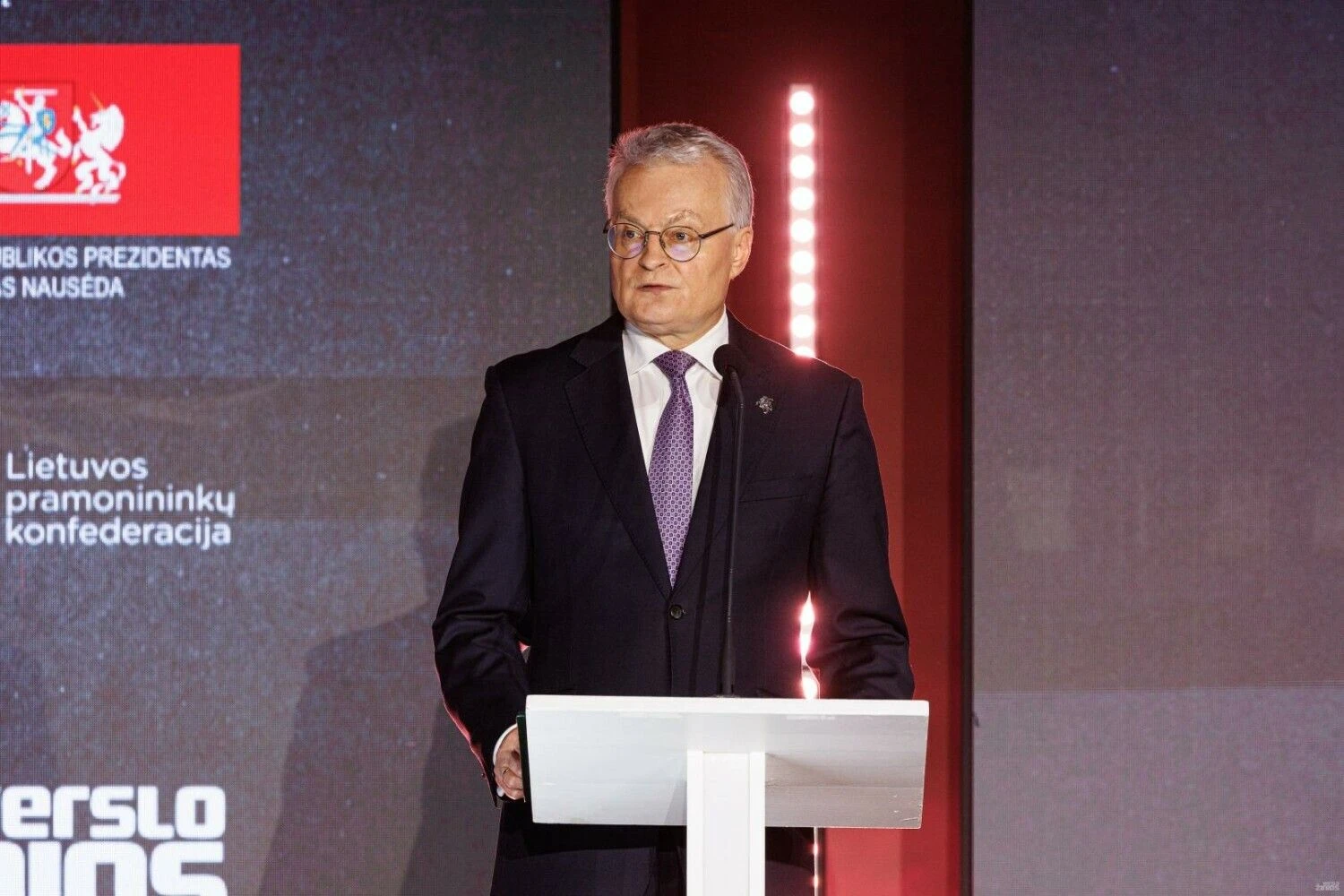 Gitanas Nausėda, Lietuvos Respublikos Prezidentas. Vladimiro Ivanovo (VŽ) nuotr.