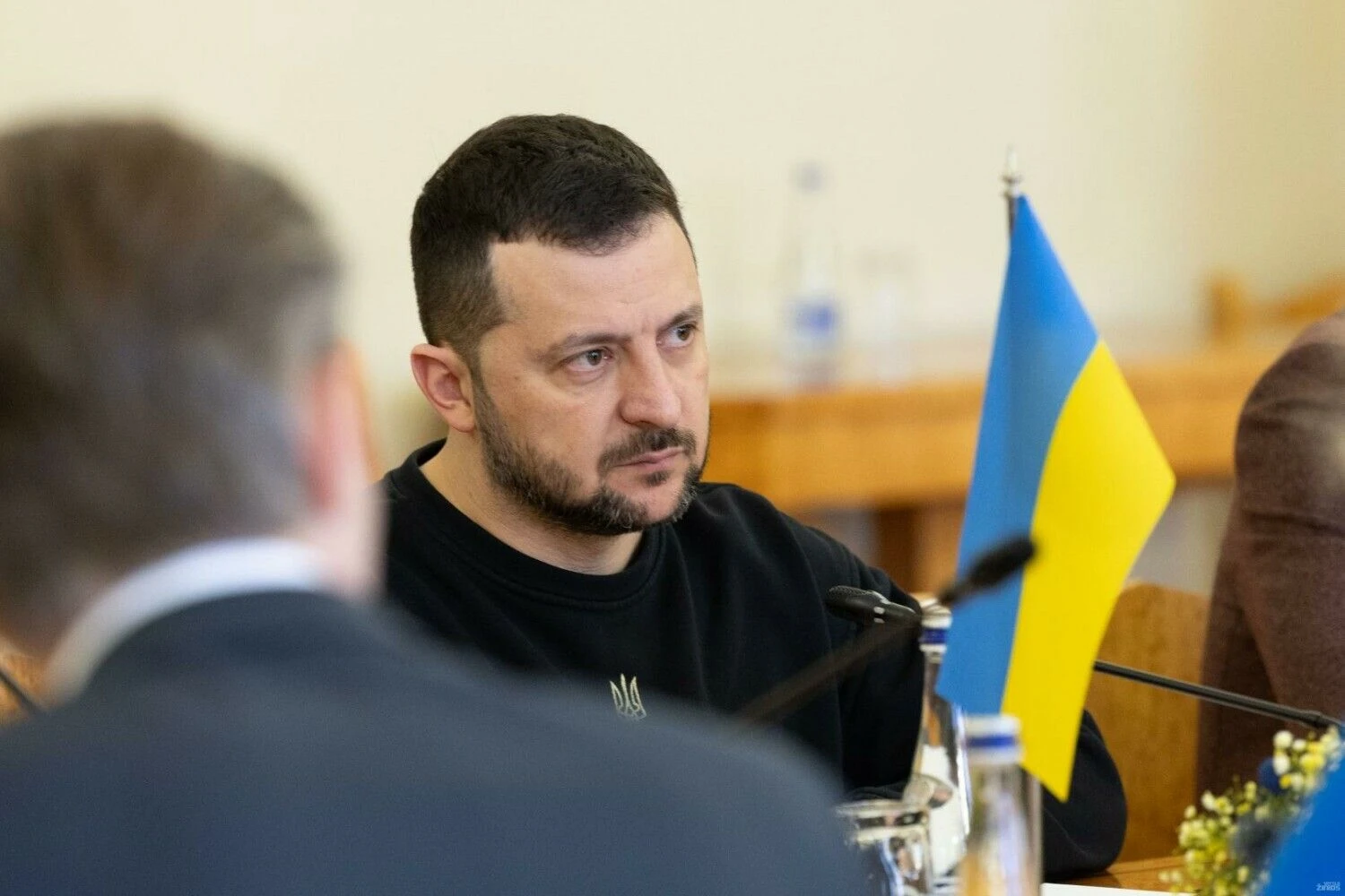 Ukrainos prezidentas Volodymyras Zelenskis.  Juditos Grigelytės (VŽ) nuotr.