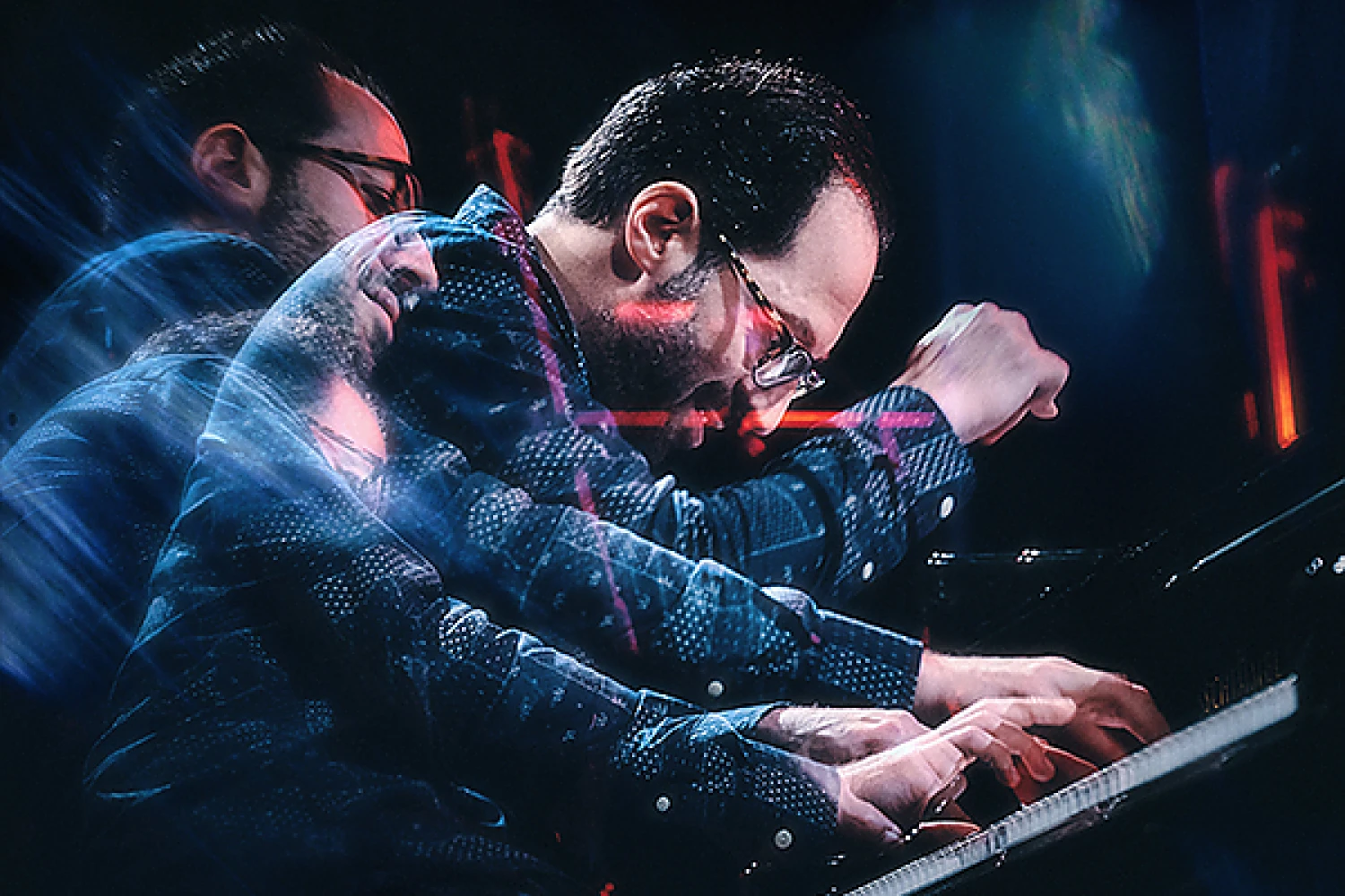 Brianas Marsella (JAV) – viena iš festivalio „Vilnius jazz“ žvaigždžių. Sigito Kondrato / „Vilnius jazz“ nuotr.