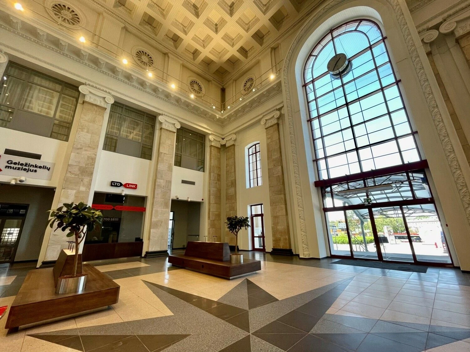 Vilniaus geležinkelių stotis. Susisiekimo ministerijos nuotr.