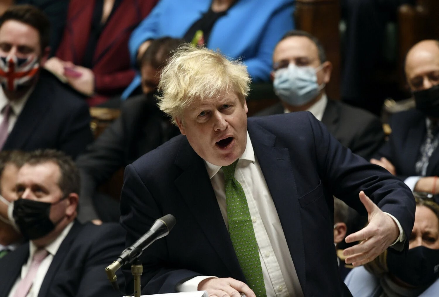 Borisas Johnsonas. Jessicos Taylos (AP/„Scanpix“) nuotr.