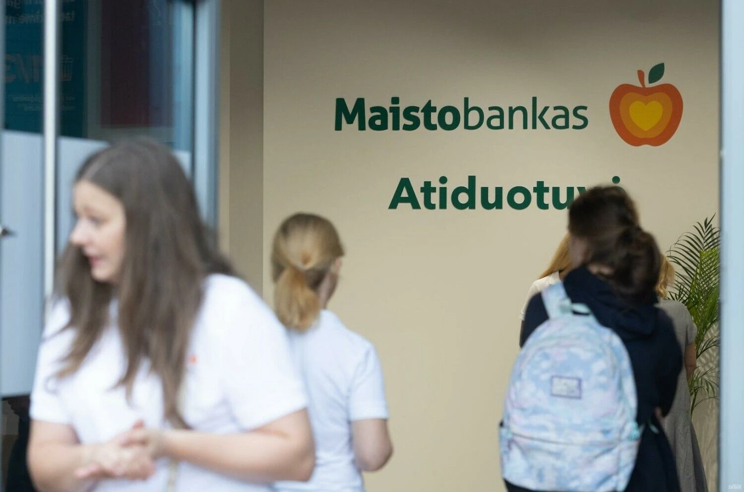 „Maisto banko“ atiduotuvė Vilniuje. Juditos Grigelytės (VŽ) nuotr.
