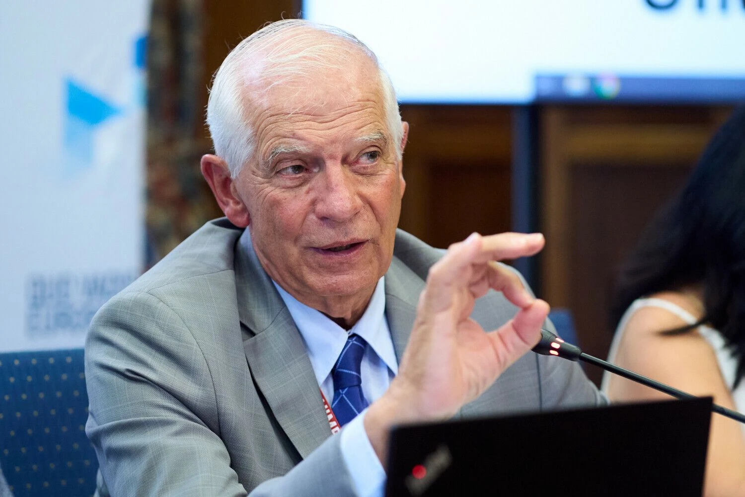 Užsienio politikos vadovas Josepas Borrellis. Juanma Serrano („Scanpix“) nuotr.