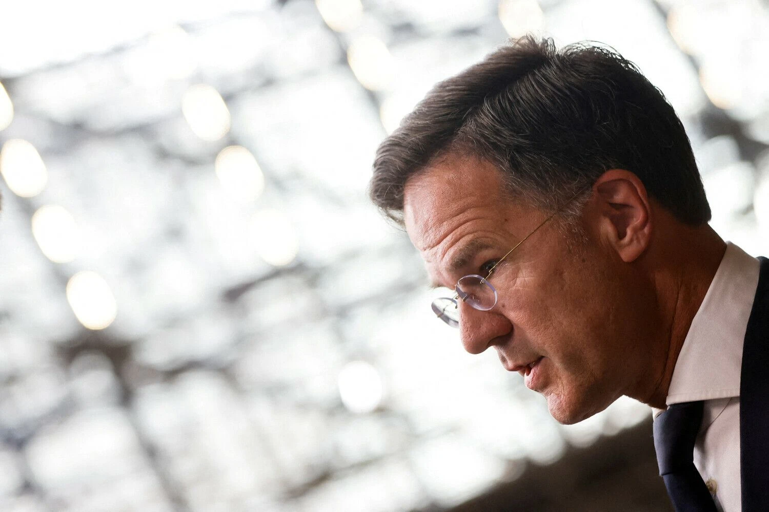 Būsimas NATO generalinis sekretorius Markas Rutte. Johannos Geron („Reuters“ / „Scanpix“) nuotr.