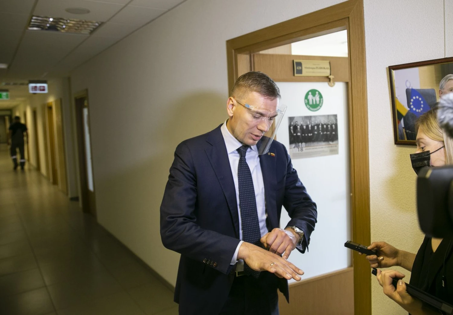Seimo narys M. Puidokas. Valdo Kopūsto („15min.lt“/„Scanpix“) nuotr. 

