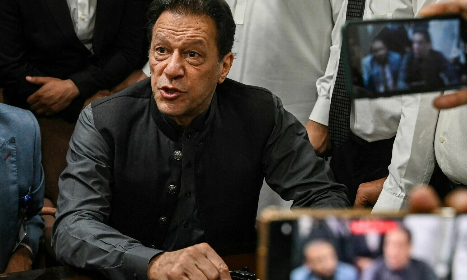 Buvęs Pakistano premjeras I. Khanas. Arifo Ali (AFP / „Scanpix“) nuotr.