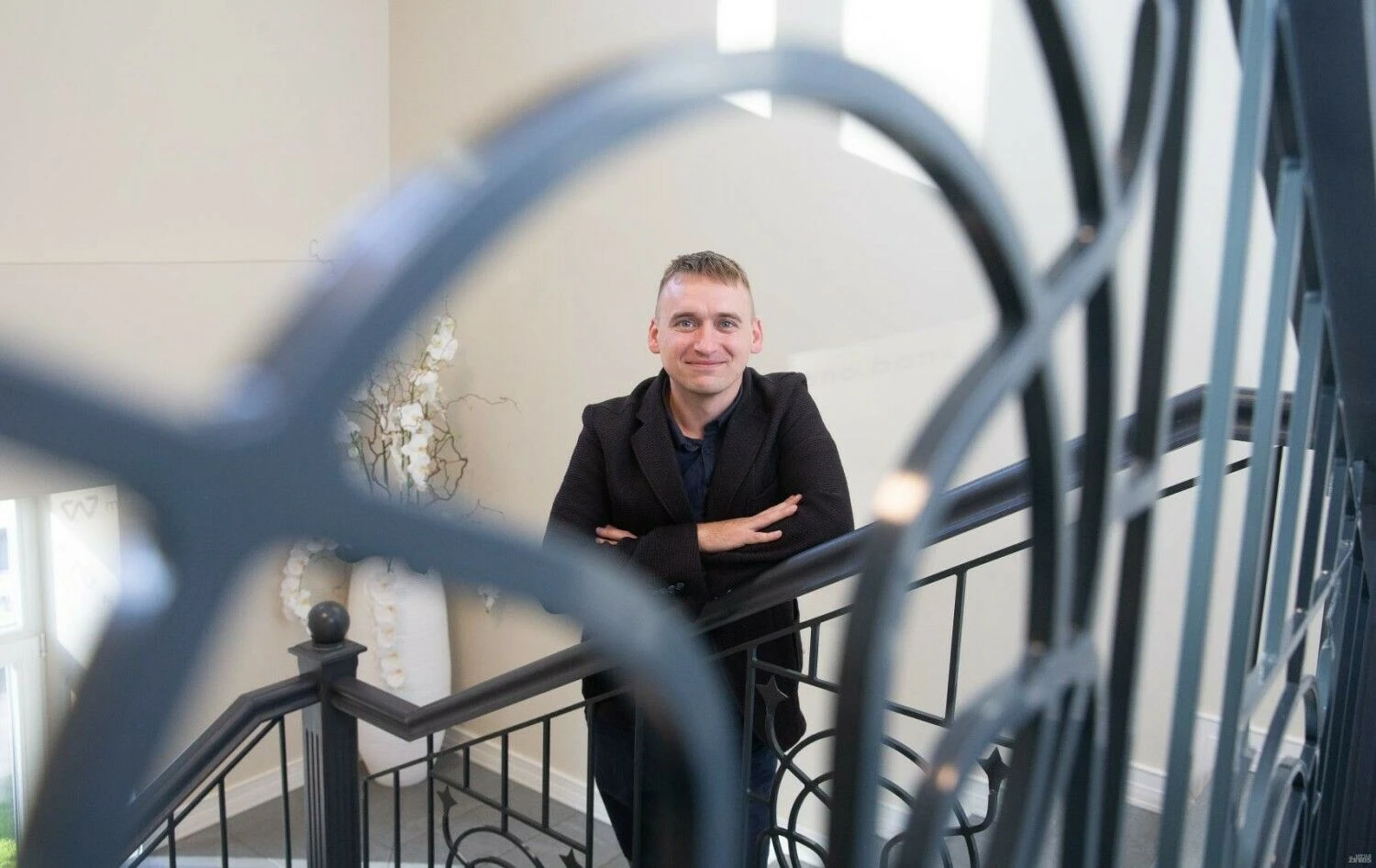 Tadas Kavaliauskas, AB „Mano bankas“ tvarumo vadovas. Juditos Grigelytės (VŽ) nuotr.