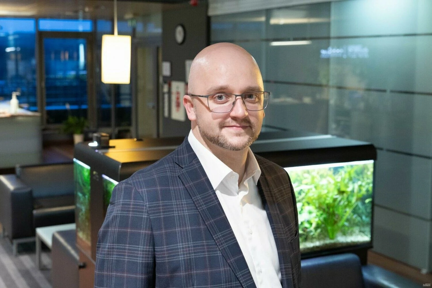 Ignas Vosylius, UAB „Axioma metering“ generalinis direktorius. Juditos Grigelytės (VŽ) nuotr.