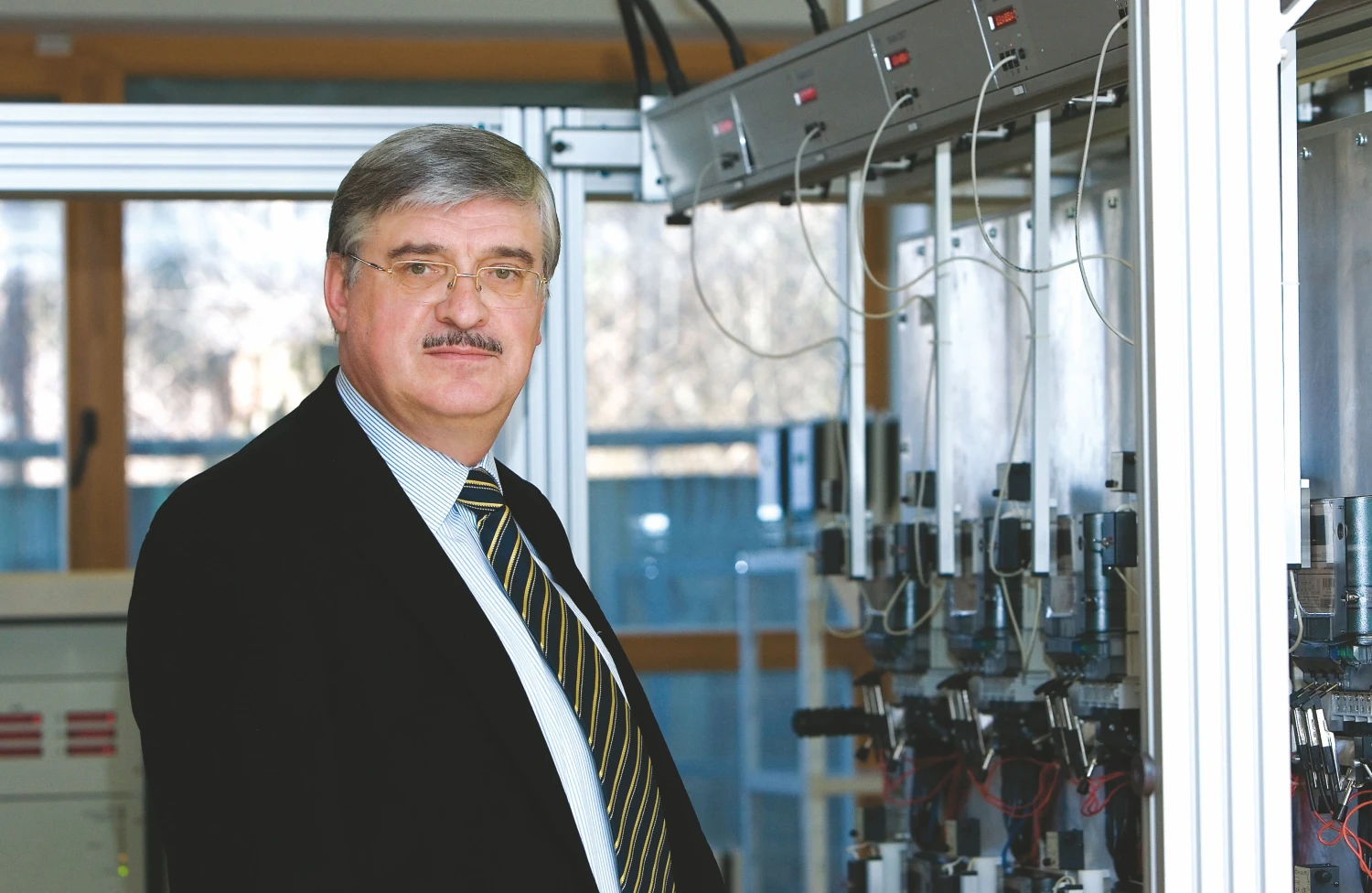 Saulius Džiugelis, UAB „Elgamos grupė“ valdybos pirmininkas: „Elektros ir dujų įmonės jungiasi ne tik Lietuvoje, bet ir kitose šalyse, gamintojai turi taikytis prie šių pokyčių.“  JUDITOS GRIGELYTĖS (VŽ) NUOTR.