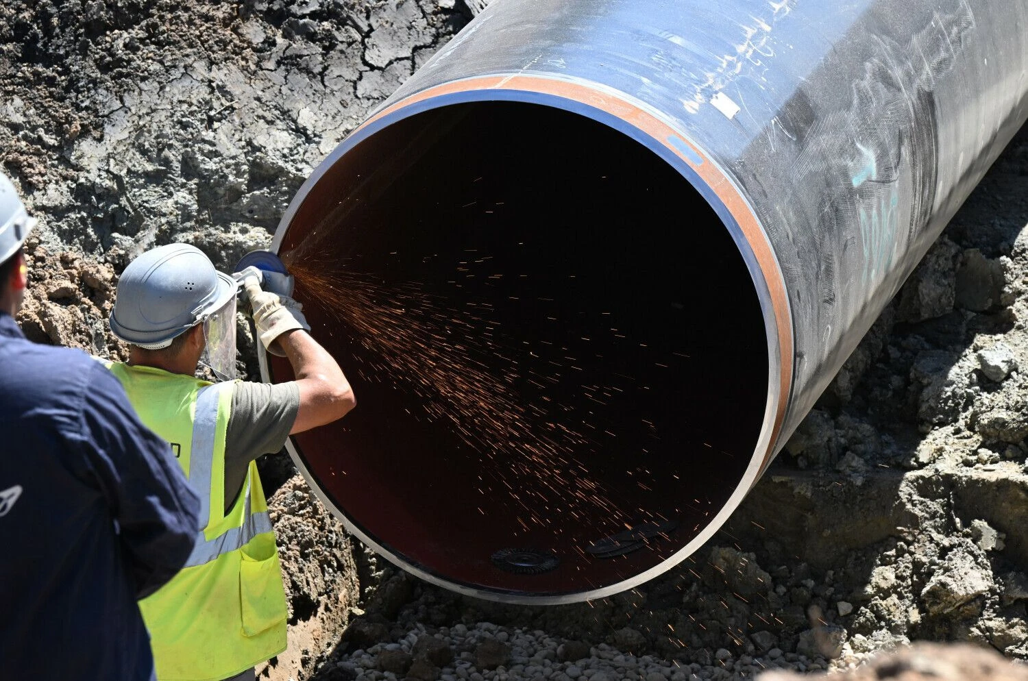 Vokietijoje tiesiamas vandenilio vamzdynas. DPA nuotr.