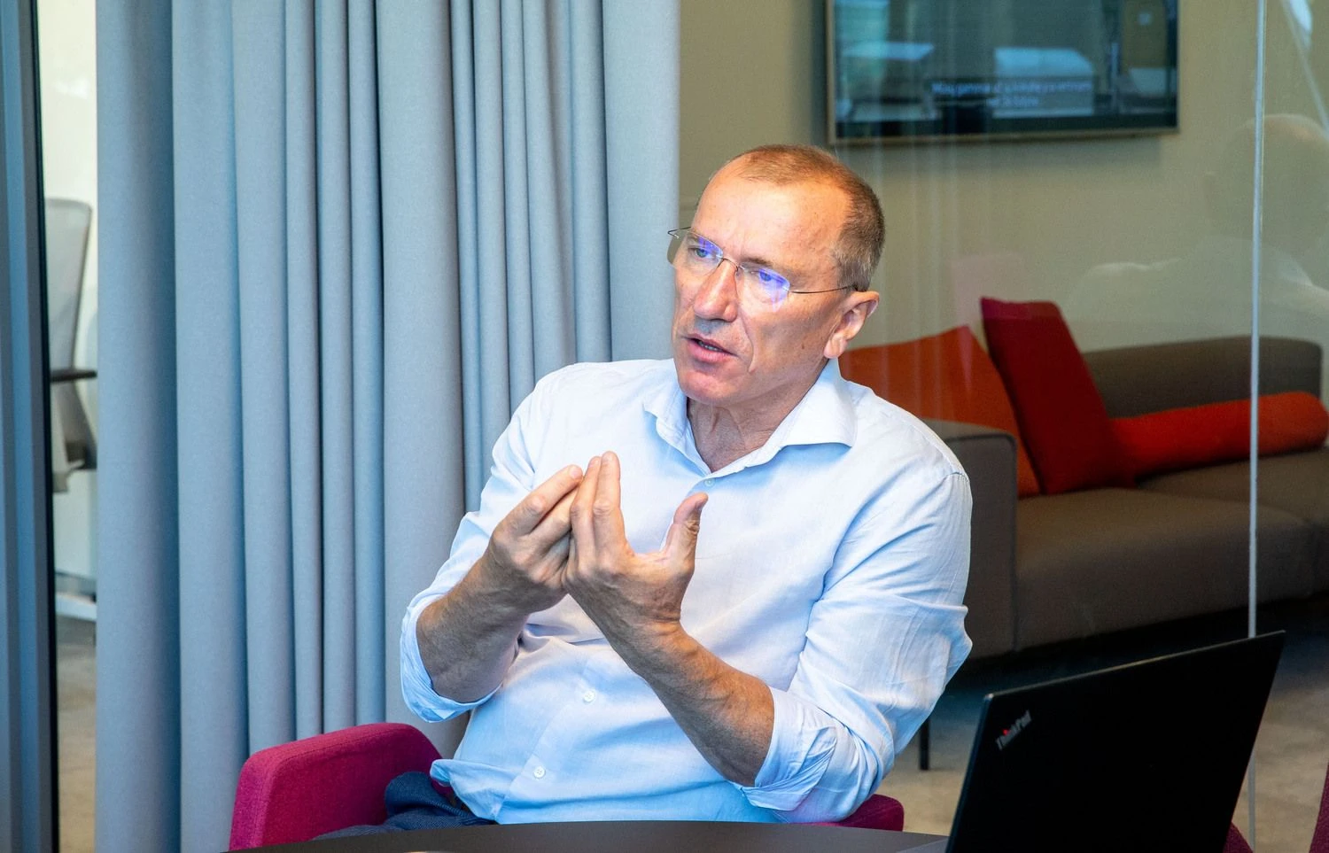 Petras Narbutas, įmonių grupės „Narbutas“ įkūrėjas ir savininkas. Juditos Grigelytės (VŽ) nuotr.