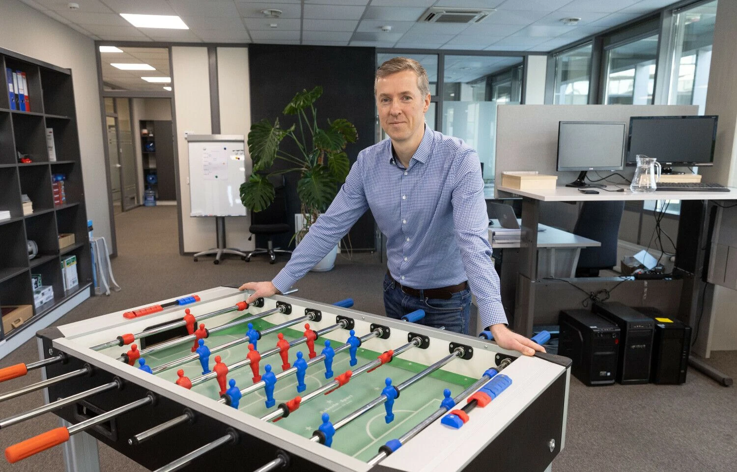 Jonas Lalas, statybos įmonės „Malagris“ vadovas, investuotojas. Juditos Grigelytės (VŽ) nuotr.