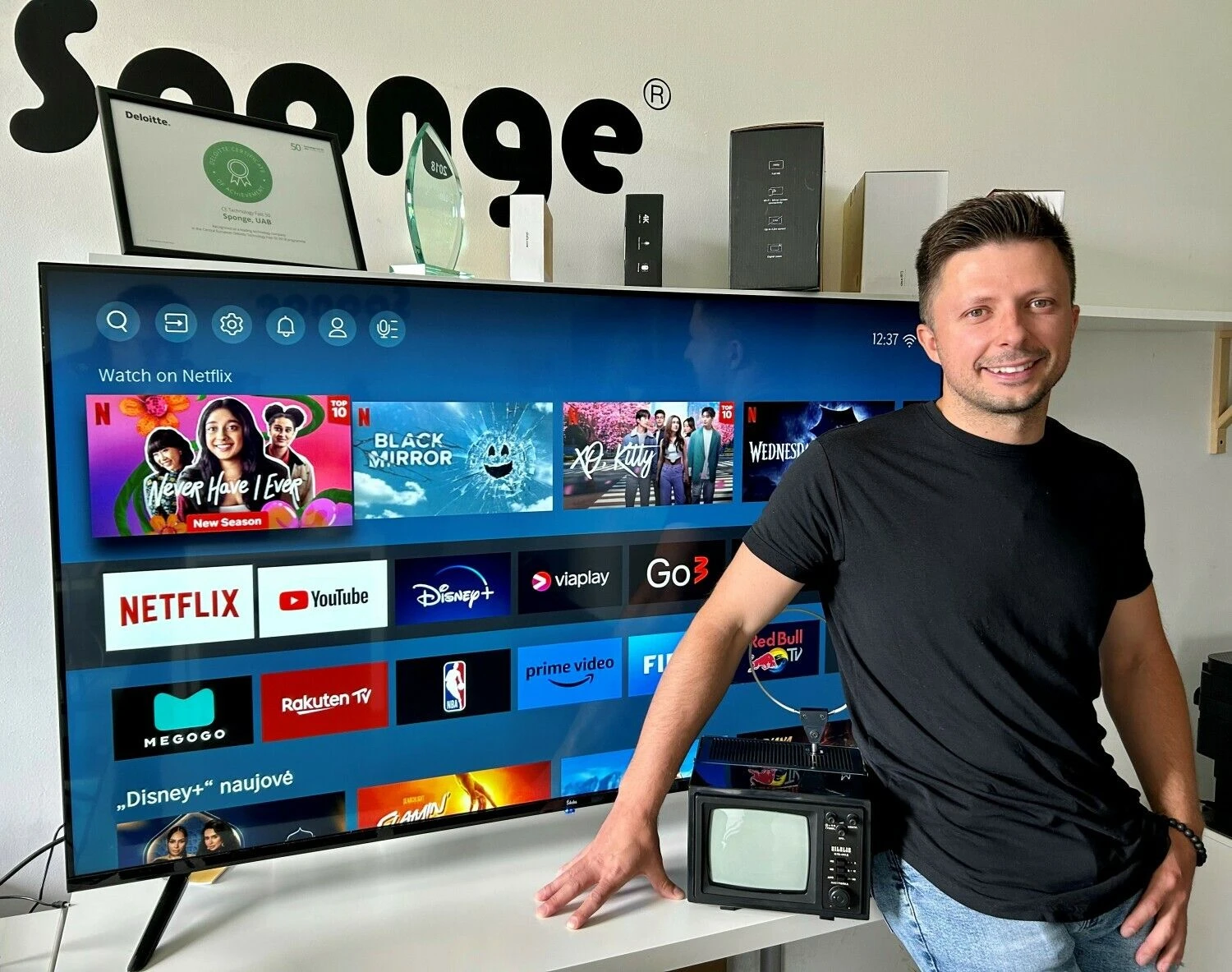 Edgaras Gargažinas, „Sponge“ vadovas ir įkūrėjas. Bendrovės nuotr.