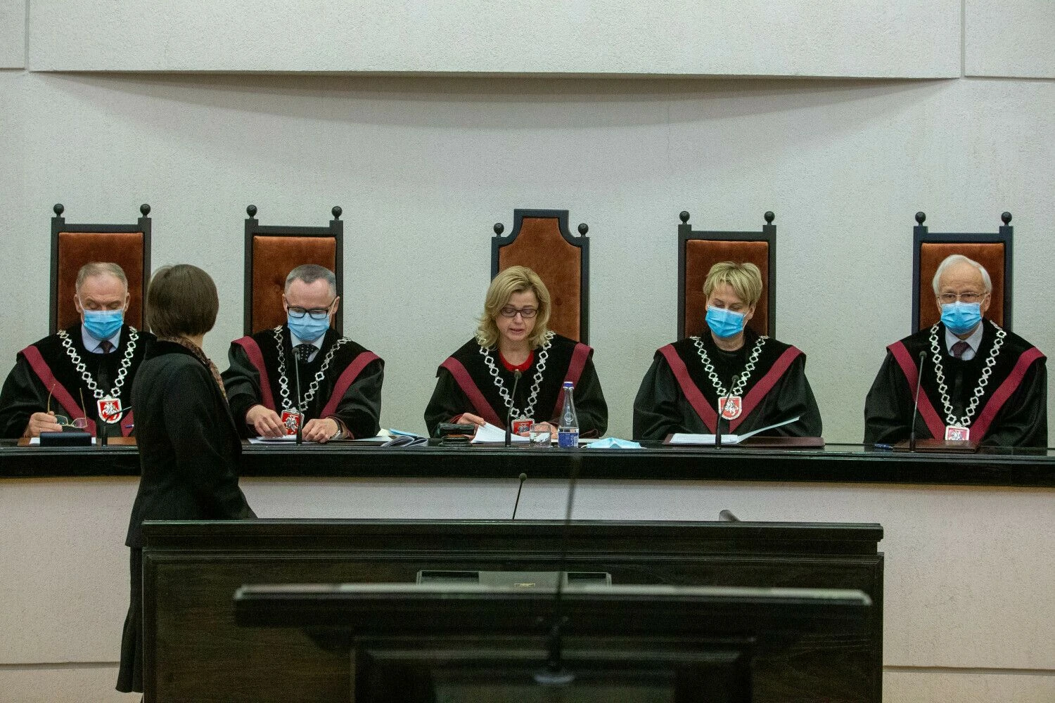 Konstitucinio Teismo teisėjai. Vladimiro Ivanovo (VŽ) nuotr.