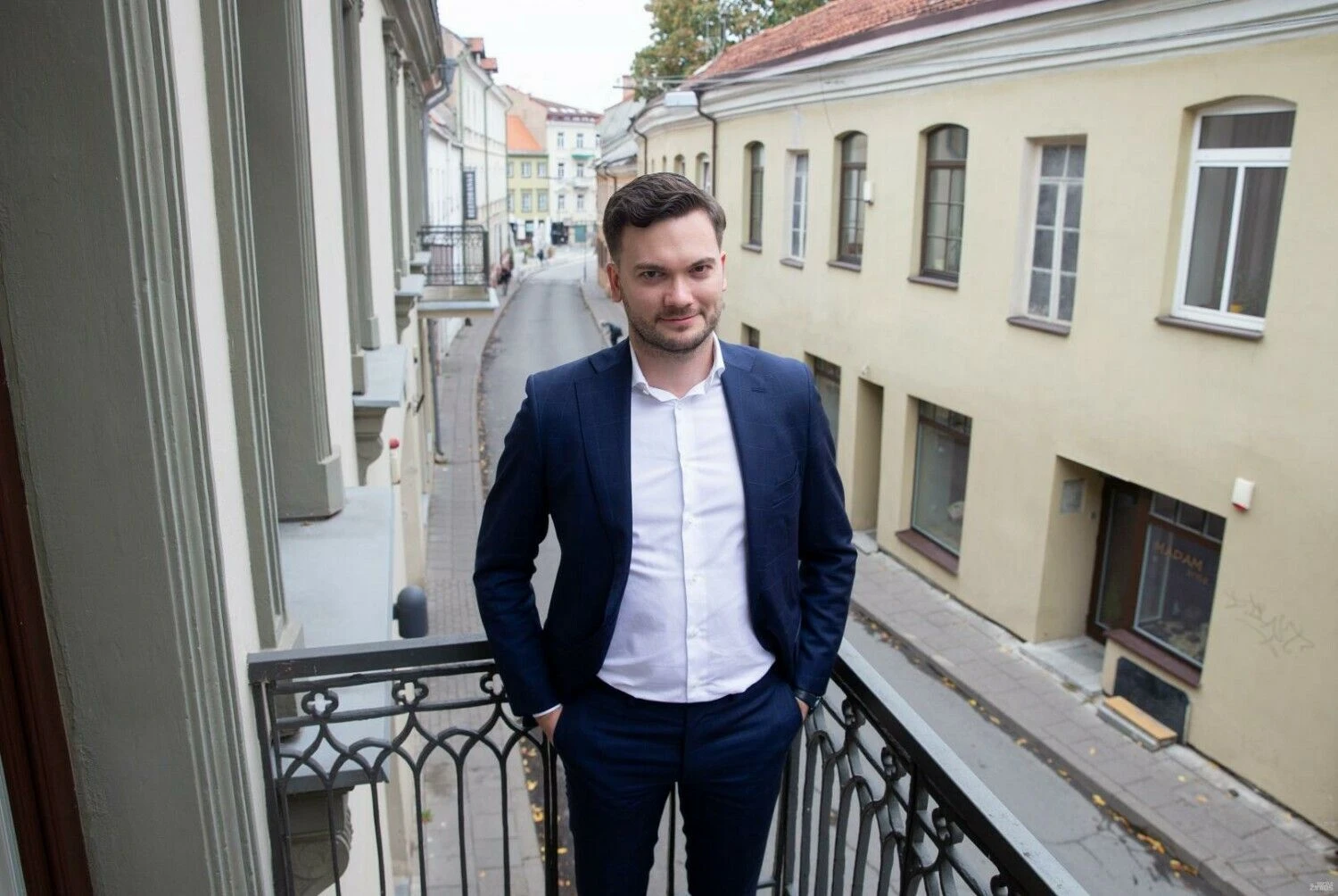 Mažvydas Šileika, AB „Linas Agro Group“ finansų direktorius. Juditos Grigelytės (VŽ) nuotr.