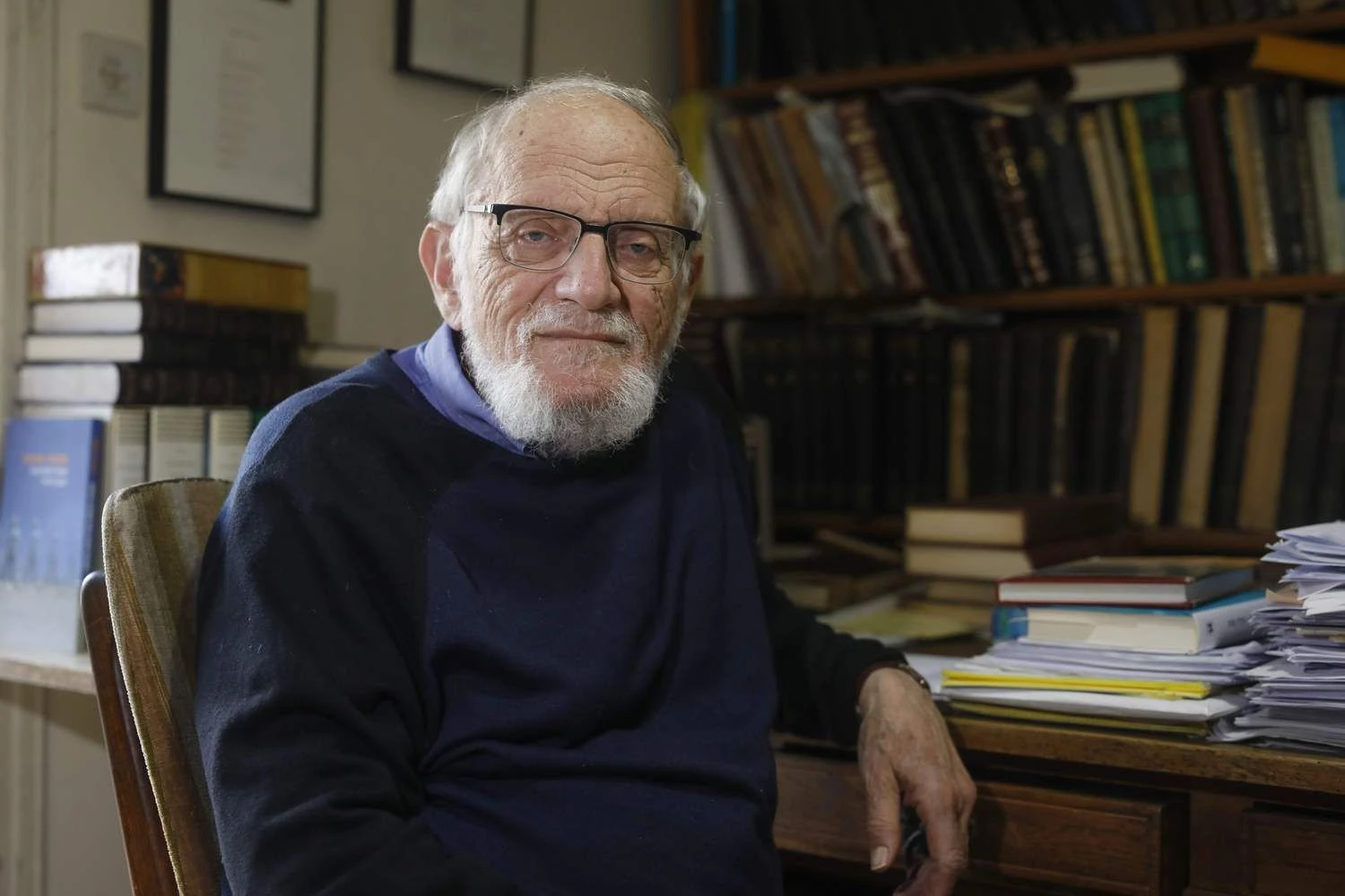 Vienas iš Abelio premijos laimėtojų - matematikas Hillelis Furstenbergas. Menahem Kahana / "Scanpix" nuotr. 