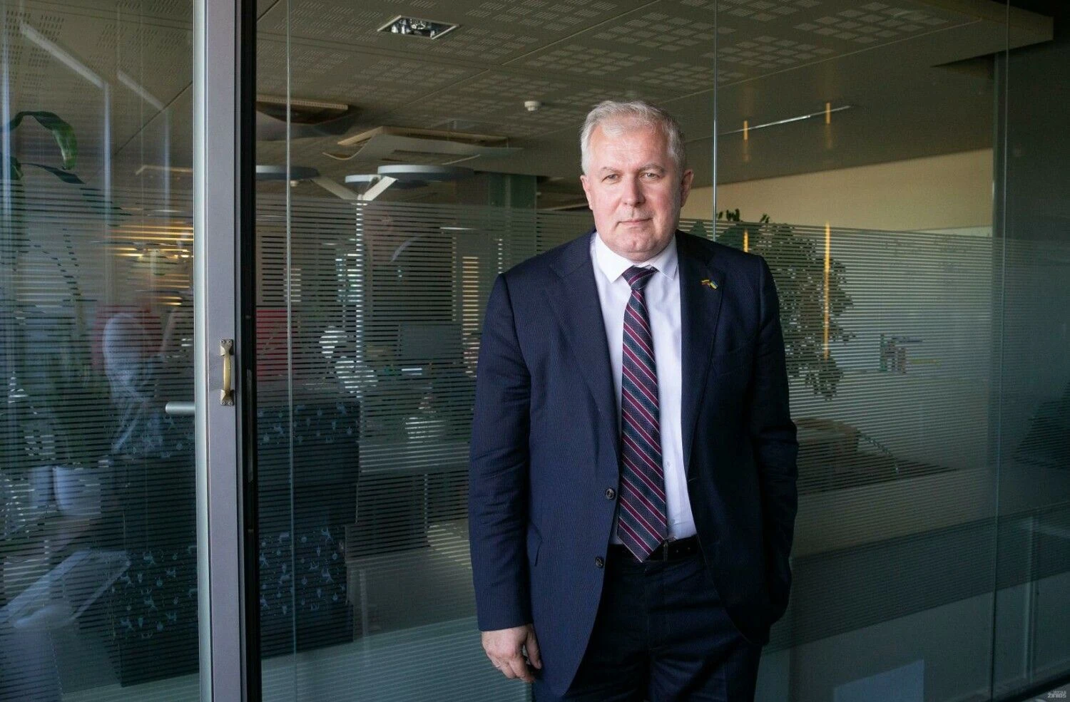 Arvydas Anušauskas, krašto apsaugos ministras. Juditos Grigelytės (VŽ) nuotr.