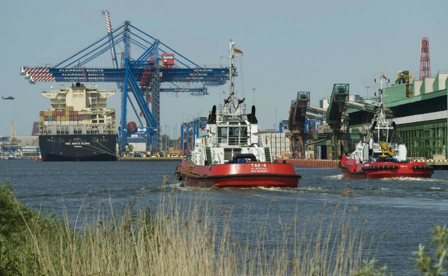 Klaipėdos uostas. Algimanto Kalvaičio nuotr.