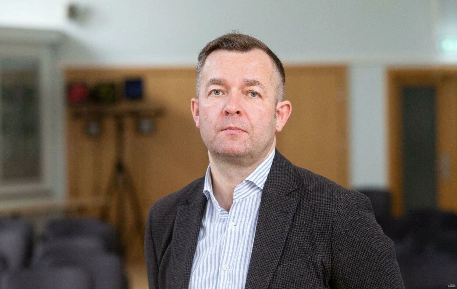 Ramūnas Vilpišauskas, Vilniaus universiteto Tarptautinių santykių ir politikos mokslų instituto Jean Monnet profesorius. Juditos Grigelytės (VŽ) nuotr.