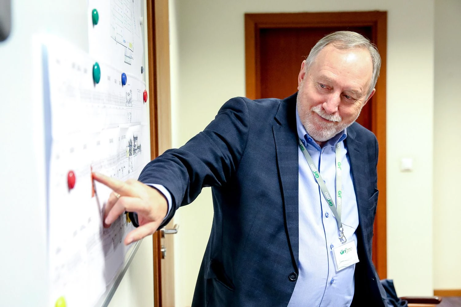 Gintautas Pangonis, AB „Grigeo“ prezidentas, sako, kad ant to paties grėblio turbūt neužlipsime, bet ant grėbliuko – tikrai. Vladimiro Ivanovo (VŽ) nuotr.