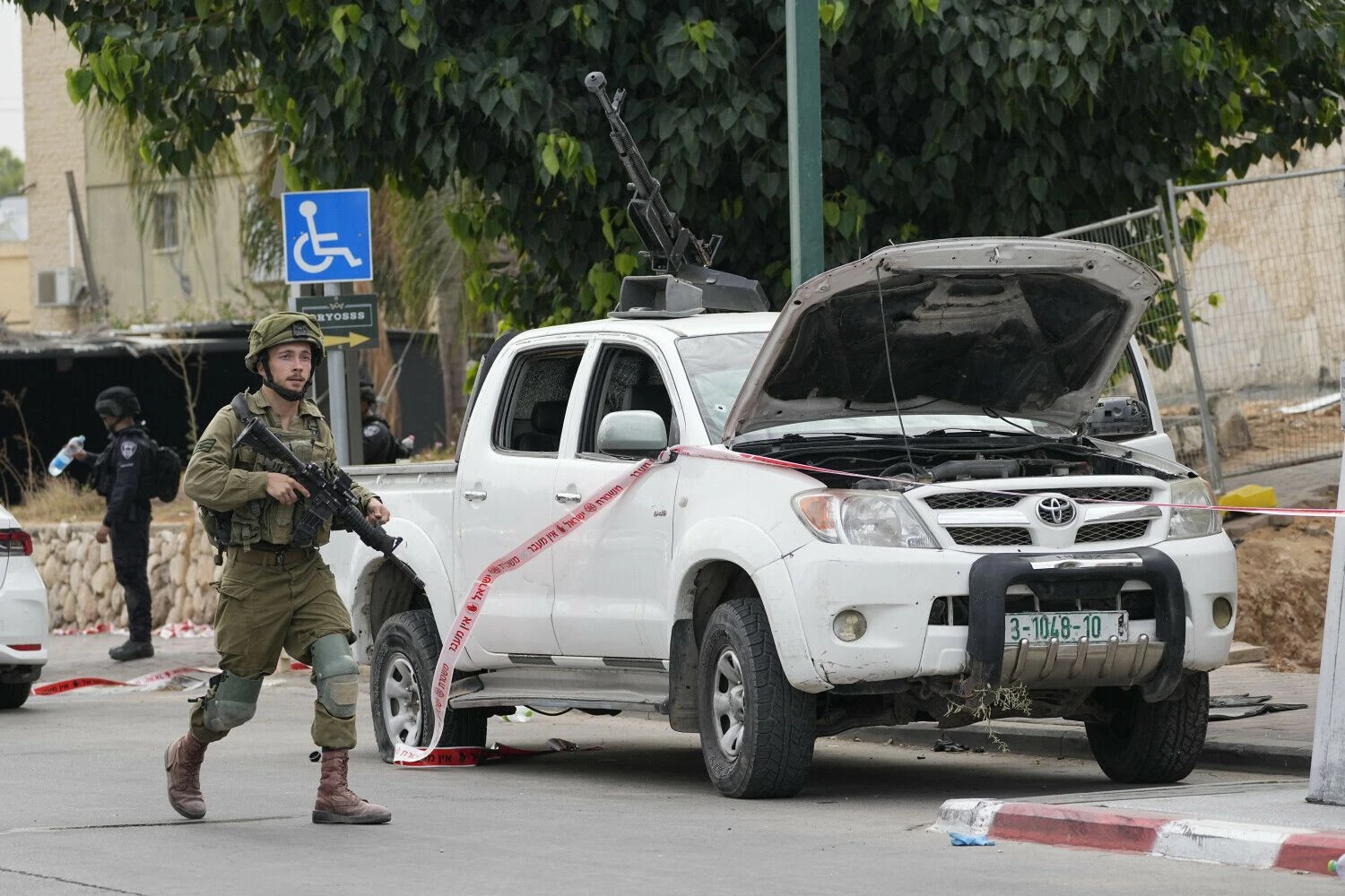 Izraelio karys palestiniečių teritorijoje. Ohad Zwigenberg („Scanpix“) nuotr.