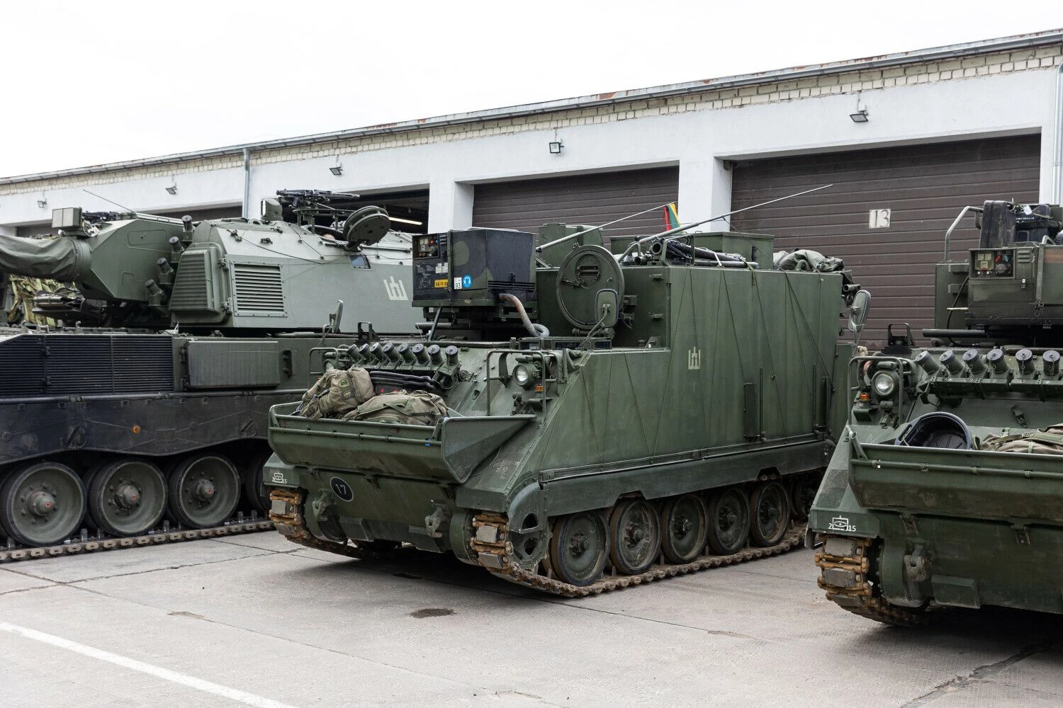 Šarvuočiai M113. Pauliaus Peleckio (BNS) nuotr.