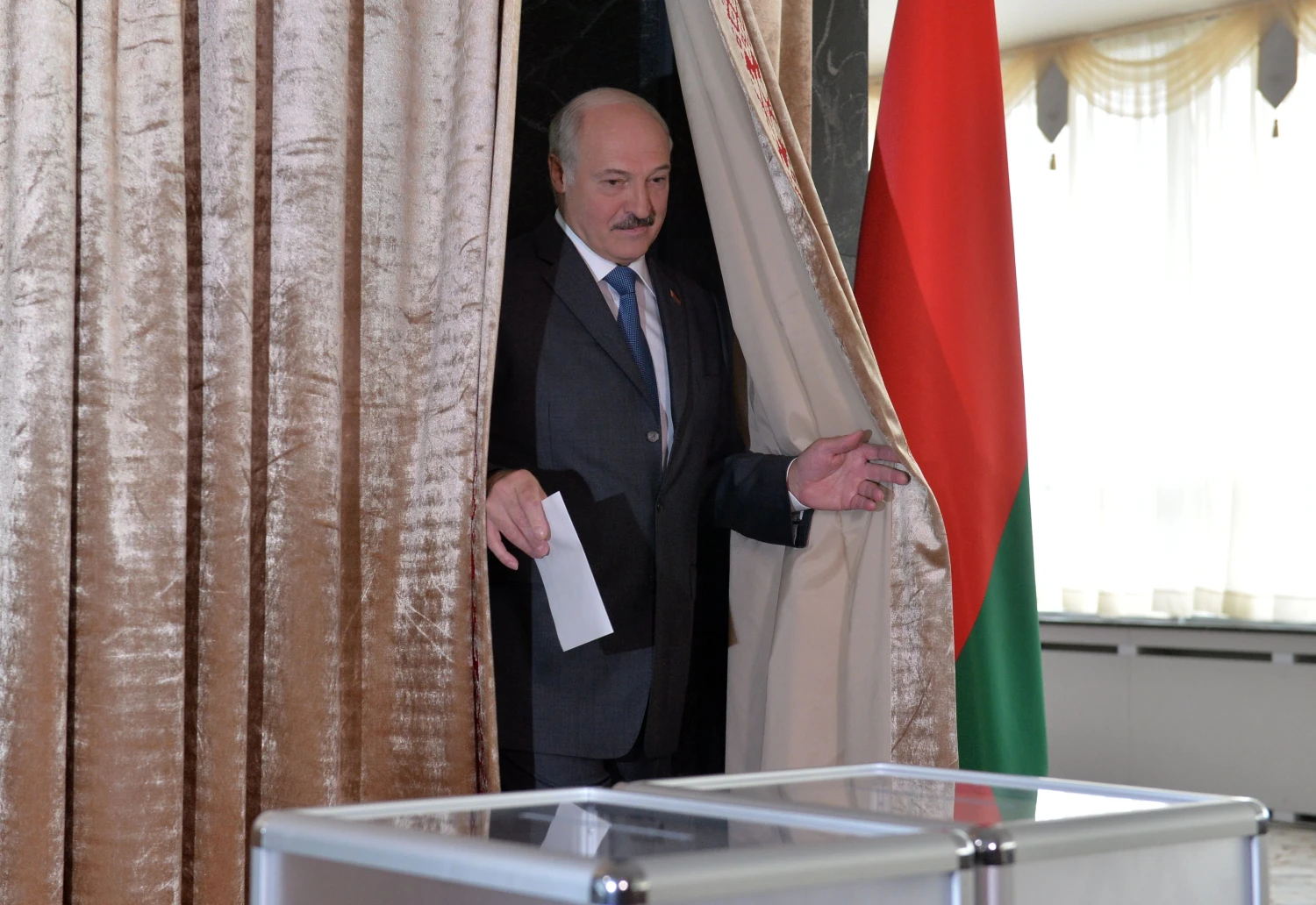 Baltarusijos prezidentas Aleksandras Lukašenka. Viktoro Toločko („Sputnik“ / „Scanpix“) nuotr. 