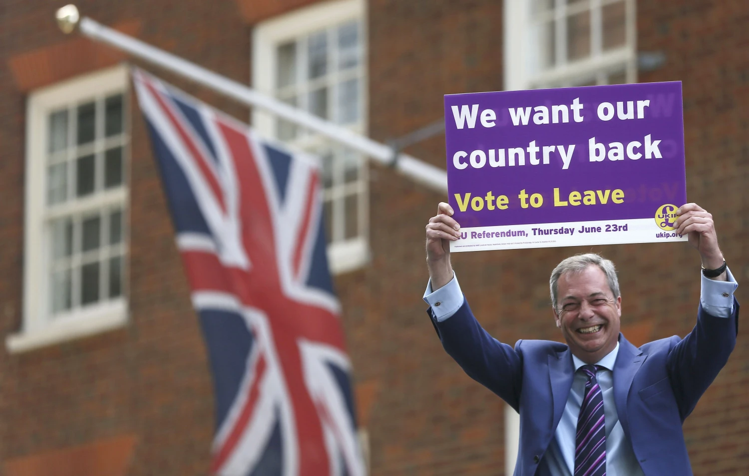 „Jei reikalai toli gražu nesiklosto sklandžiai, vadinasi, atėjo laikas pokyčiams iš esmės“, – sako ryškiausias Briuselio kritikas Nigelas Farage’as.
„Scanpix“/Neil Hall nuotr.