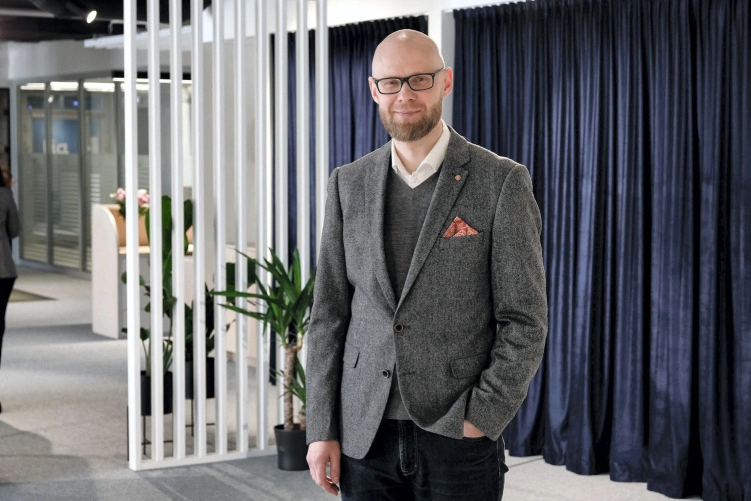 Andrius Iškauskas, advokatas, advokatų profesinės bendrijos „WINT law firm“ partneris: „Atskleidžiant bet kokius savo duomenis, svarbiausia žinoti, kam jie bus panaudojami.“ V. IVANOVO NUOTR.