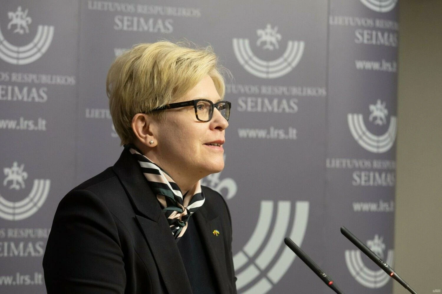Ingrida Šimonytė, ministrė pirmininkė. Juditos Grigelytės (VŽ) nuotr.
