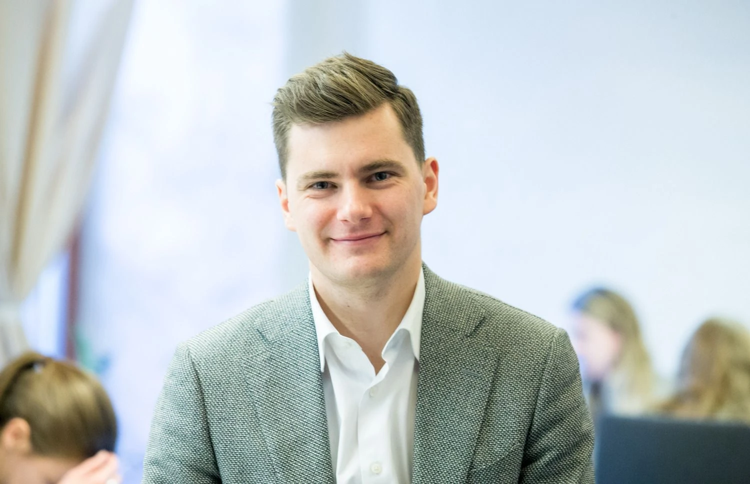 Lukas Mikelaitis, „co:agency“ partneris. Juditos Grigelytės (VŽ) nuotr.