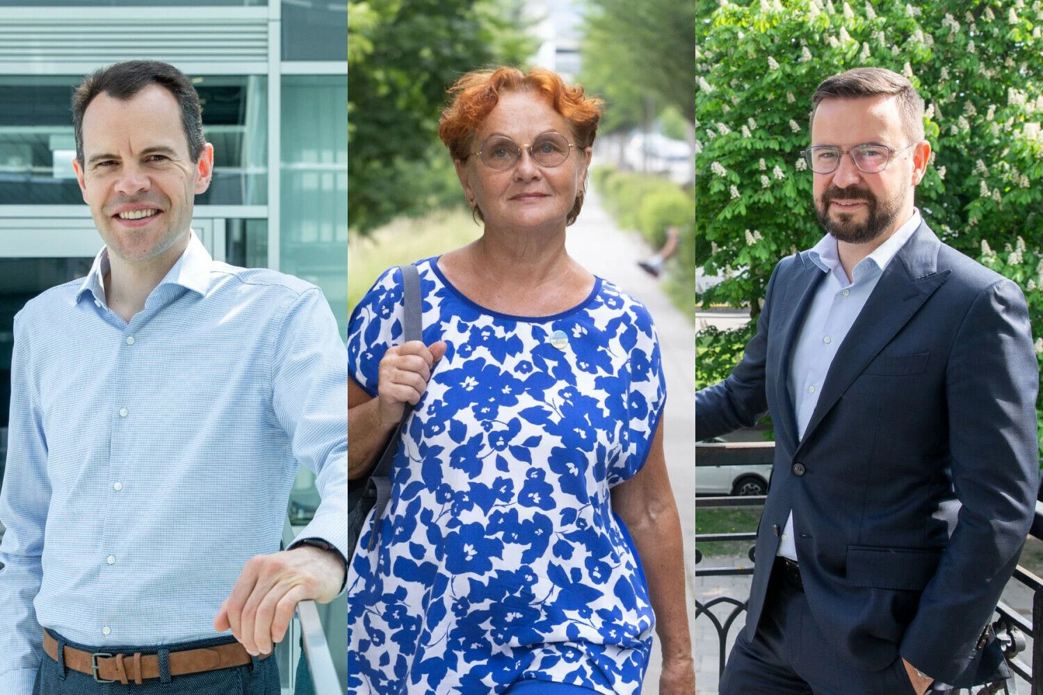 Paulius Insoda „NFQ Technologies“ direktorius, signatarė N. Oželytė, Šarūnas Dyburis, vadovų paieškos UAB „AIMS International Lietuva“ vadovaujantysis partneris. VŽ montažas