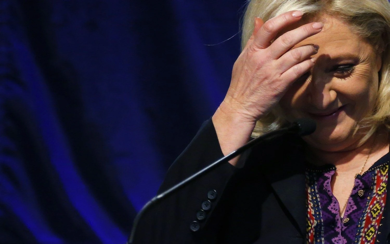 Marine Le Pen, „Nacionalinio fronto“ lyderė. („Reuters“ / „Scanpix“) nuotr. 