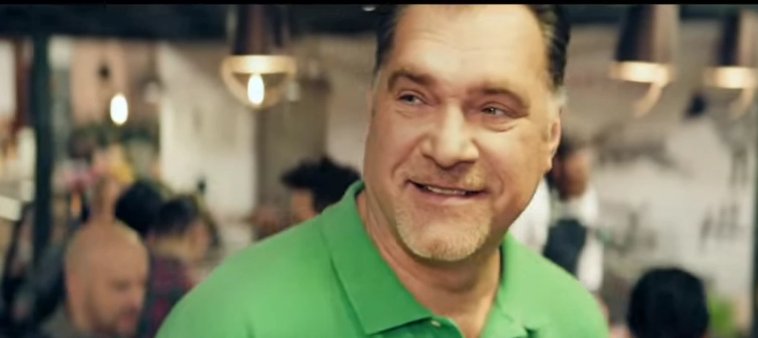 Stop kadras reklamoje.