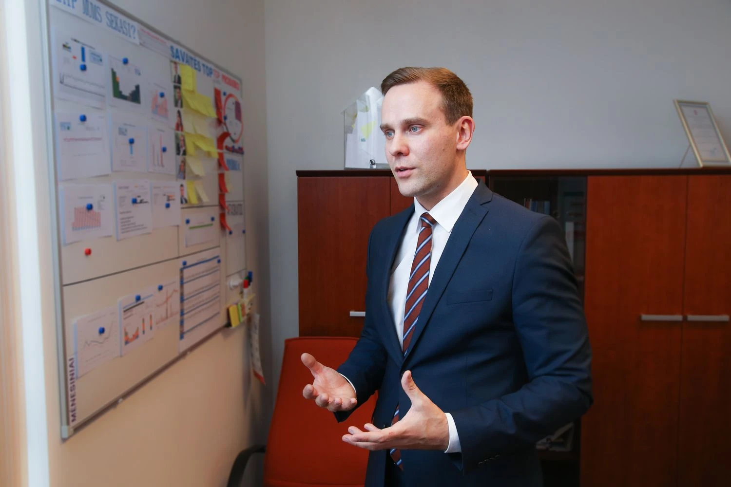 Haroldas Nausėda, „Lietuvos energijos tiekimo“ verslo klientų ir plėtros departamento vadovas. Juditos Grigelytės (VŽ) nuotr. 