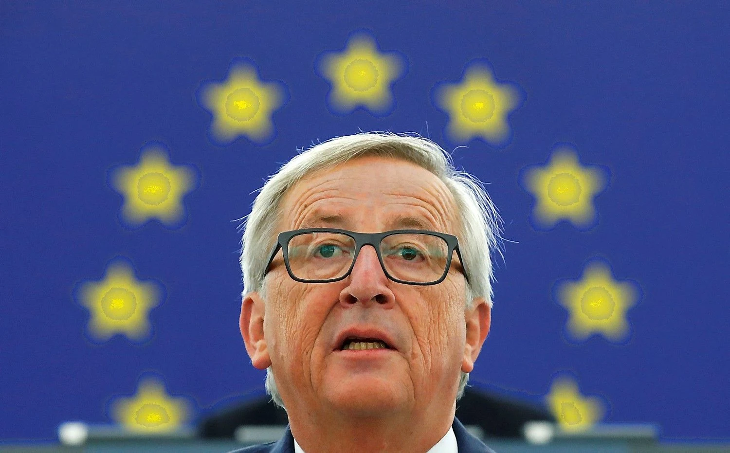 Jeanas Claude'as Junckeris, EK pirmininkas. Christiano Hartmanno („Reuters“ / „Scanpix“) nuotr. 