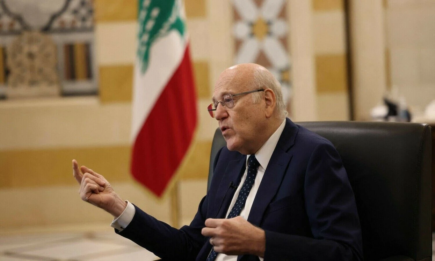 Najibas Mikati, Libano premjeras. Anwaro Amro (AFP / „Scanpix“) nuotr.