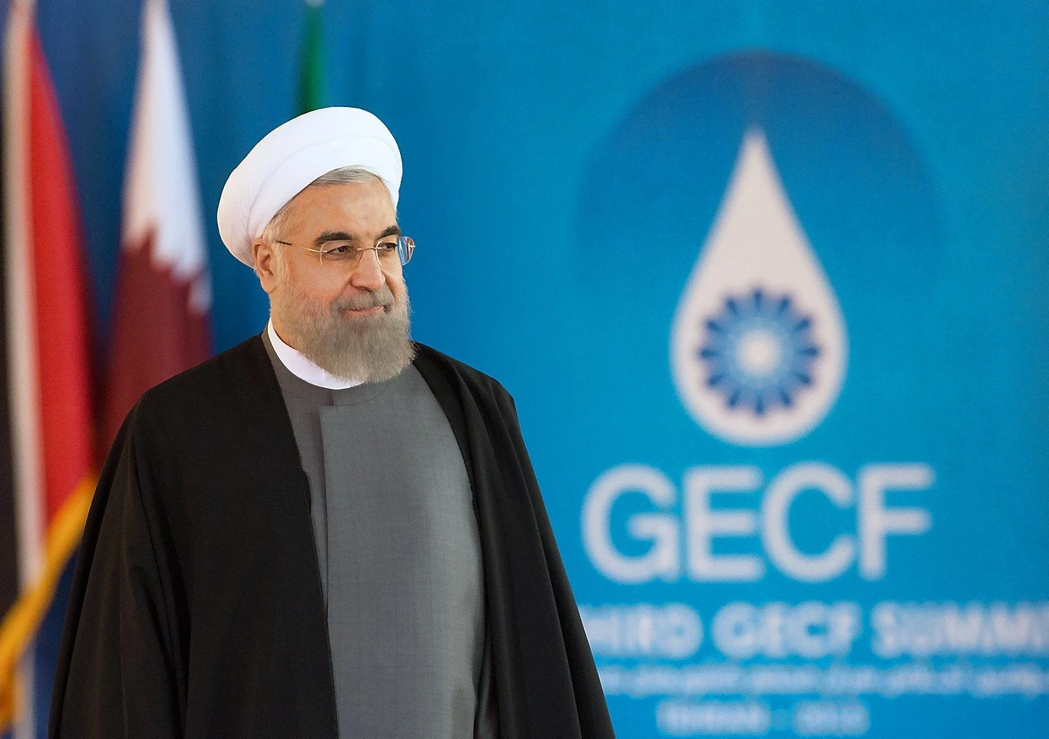 President of the Islamic Republic of Iran Hassan Rouhani before the summit of the heads of state and government of the Gas Exporting Countries Forum in Tehran. Sergey Guneev/Sputnik