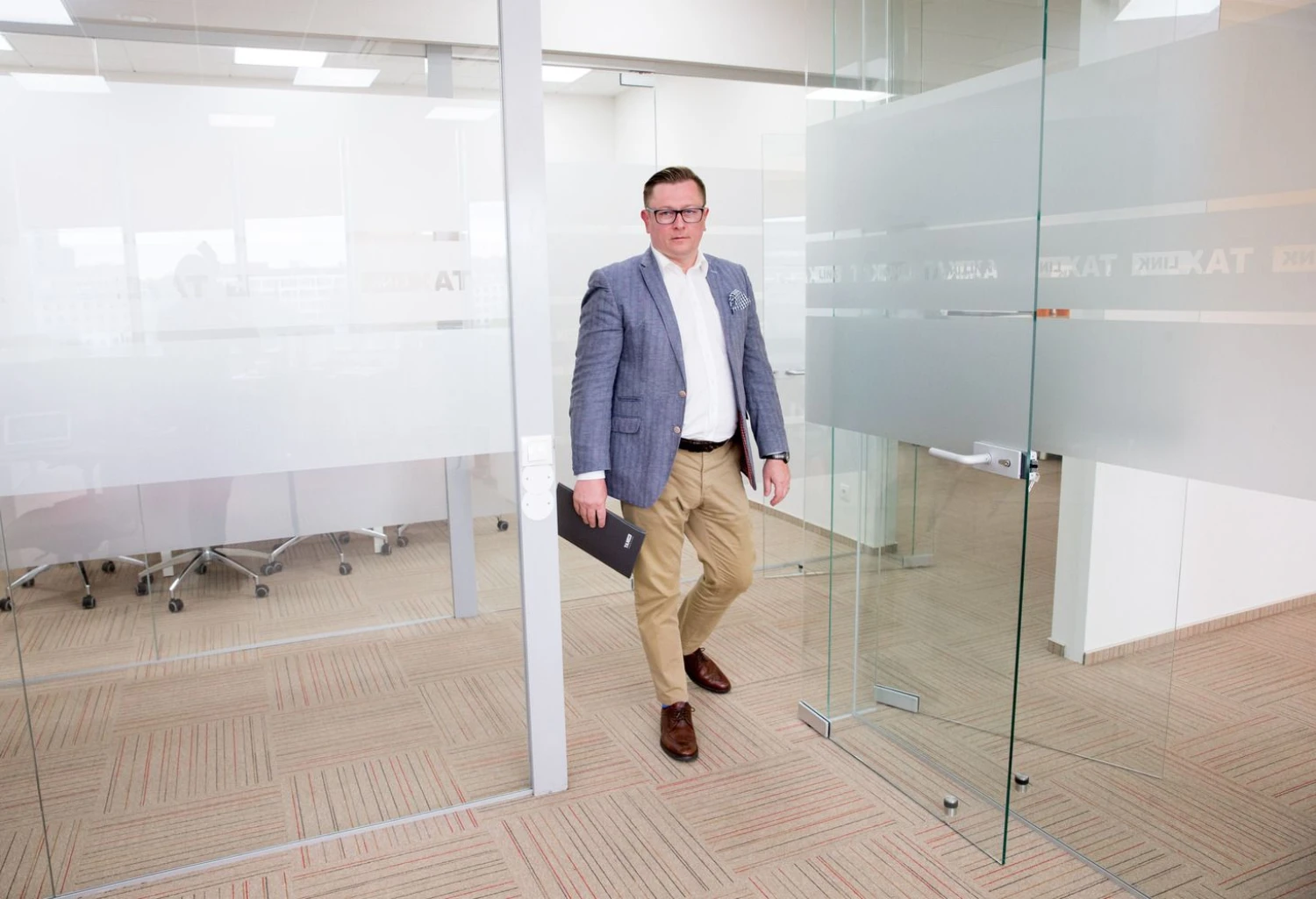 Modestas Kaseliauskas, mokesčių konsultacijų bendrovės „TaxLink Baltic“ partneris ir kriptovaliutų konsultacijų įmonės „Crypto Tax & Legal“ vienas iš steigėjų. Juditos Grigelytės (VŽ) nuotr.