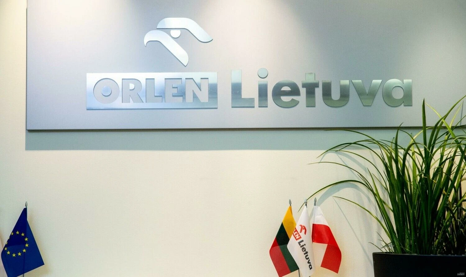 AB „Orlen Lietuva“ logotipas. Juditos Grigelytės (VŽ) nuotr.