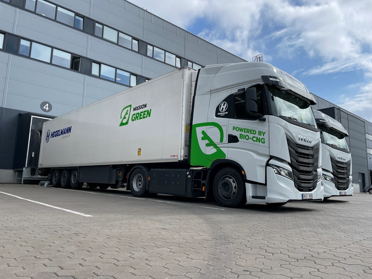 „Hegelmann transporte“ parką papildė Bio-LNG ir Bio-CNG vilkikais, kurie išvežioja prekes Lietuvoje ir Europoje.