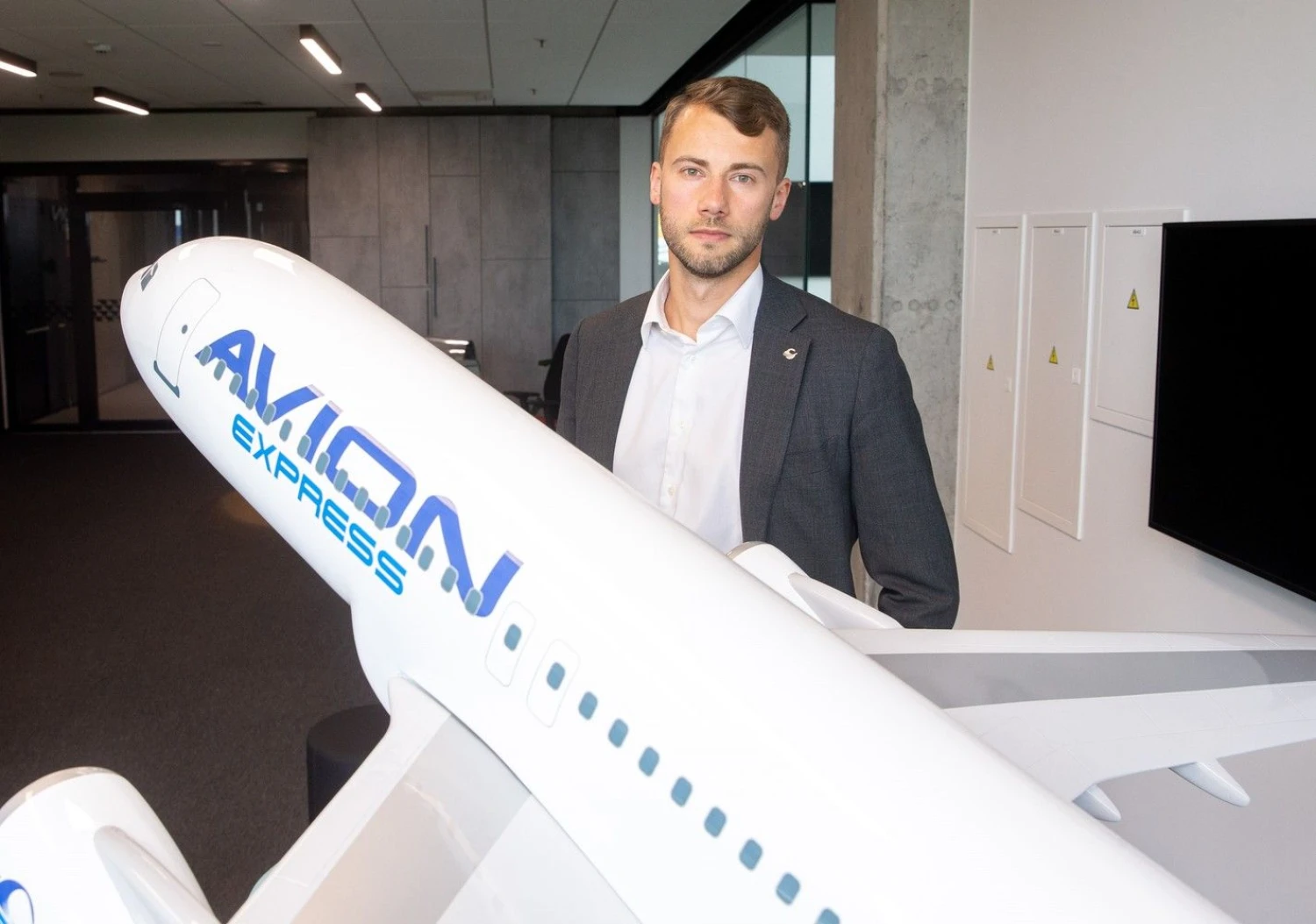 Darius Kajokas, „Avion Express“ vadovas. Juditos Grigelytės (VŽ) nuotr.