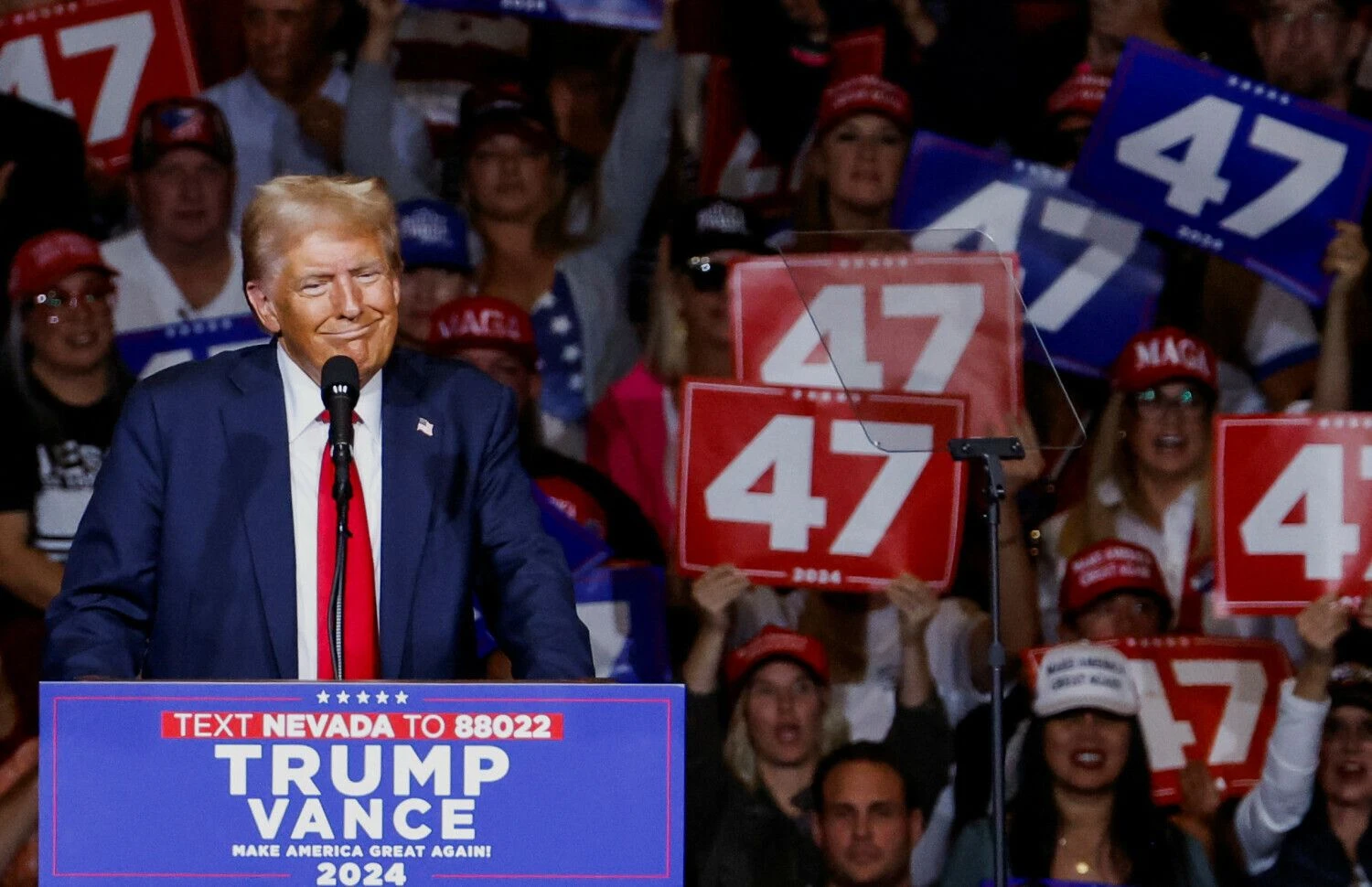 Donaldas Trumpas, respublikonų kandidatas į JAV prezidento postą. Fredo Greaveso („Reuters“/„Scanpix“) nuotr.