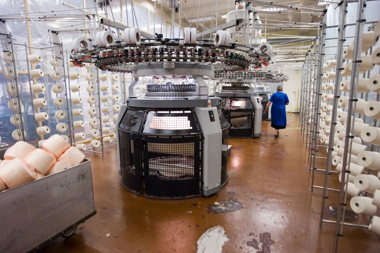 Tekstilės įmonė AB "Utenos trikotažas". Vladimiro Ivanovo (VŽ) nuotr.