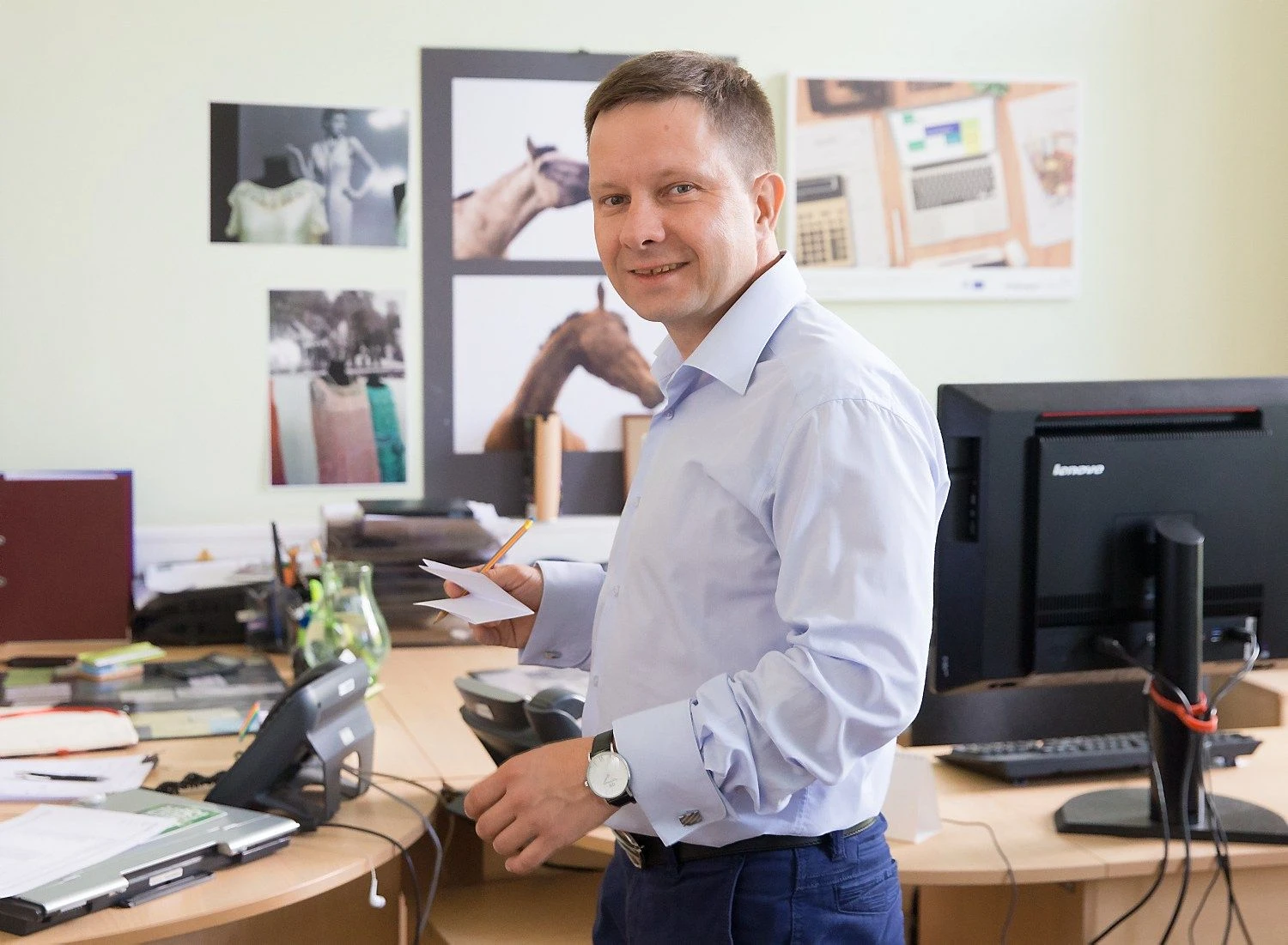 Darius Buta, VMI komunikacijos vadovas. Juditos Grigelytės (VŽ) nuotr.
