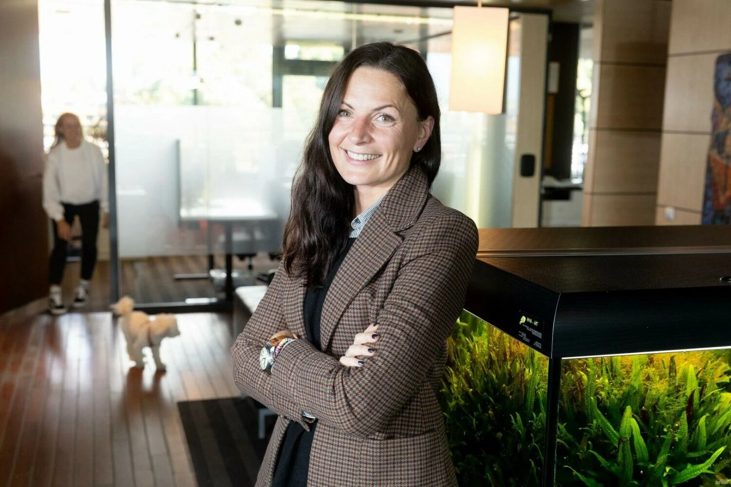Ieva Daubaraitė-Palmquist, „Grand Partners“ ugdymo partnerė, konsultantė. Juditos Grigelytės (VŽ) nuotr.